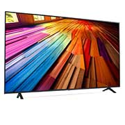 LG 75 tuuman LG UHD AI UT80 4K -Smart TV 2024, Edestä otettu kuva LG UHD TV, UT81 -televisiosta, 75UT80006LA, thumbnail 2
