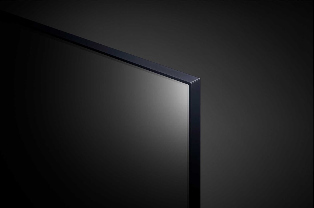 LG 75 tuuman LG UHD AI UT80 4K -Smart TV 2024, Sivulta otettu kuva LG UHD TV, UT81 -televisiosta, 75UT80006LA, thumbnail 4