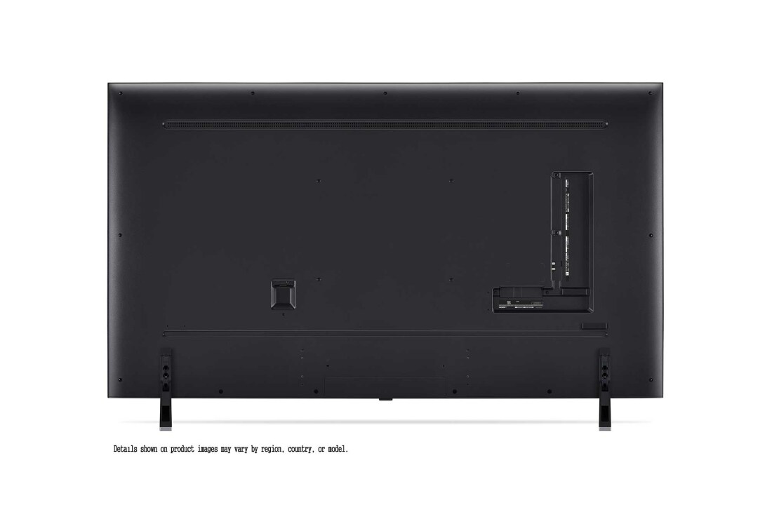 LG 75'' QNED AI 85 - 4K Smart TV (2024), LG QNED TV:n, QNED85:n takanäkymä, portit ja liitäntätiedot, 75QNED85T6C, thumbnail 7