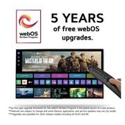 LG 42'' OLED evo AI C4 - 4K TV (2024), 5 vuotta ilmaisia webOS-päivityksiä, joissa on webOS:n uusi ohjelmalogo, webOS-käyttöliittymän kuva ja vastuuvapauslausekkeet, OLED42C44LA, thumbnail 4