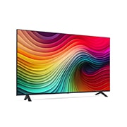 LG 55'' NANO 81 - NanoCell AI 4K Smart TV (2024), LG NanoCell TV, NANO81, hieman kulmassa oikealle päin katsottuna, 55NANO81T6A, thumbnail 3