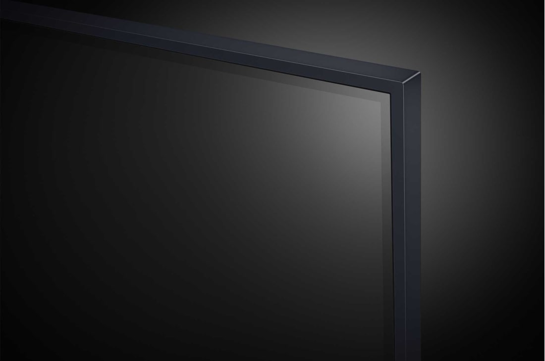 LG 55'' UHD AI UT91 - 4K TV (2024), Lähikuva LG UHD TV, UT91 -television yläreunasta, 55UT91006LA, thumbnail 6