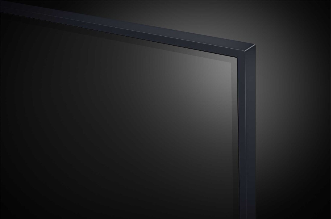 LG 65'' UHD AI UT91 - 4K TV (2024), Lähikuva LG UHD TV, UT91 -television yläreunasta, 65UT91006LA, thumbnail 6