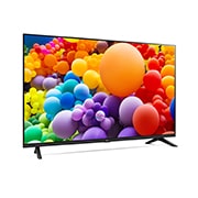LG 43'' UHD AI UT73 - 4K TV (2024), LG UHD TV, UT73, hieman kulmassa oikealle päin katsottuna, 43UT73006LA, thumbnail 3