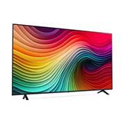 LG 75'' NANO 81 - NanoCell AI 4K Smart TV (2024), LG NanoCell TV, NANO81, hieman kulmassa oikealle päin katsottuna, 75NANO81T6A, thumbnail 3
