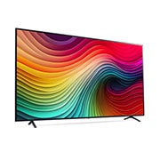 LG 86'' NANO 81 - NanoCell AI 4K Smart TV (2024), LG NanoCell TV, NANO81, hieman kulmassa oikealle päin katsottuna, 86NANO81T6A, thumbnail 3