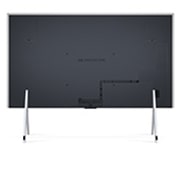 LG 97 tuuman True Wireless LG SIGNATURE OLED M4 -televisio langattomalla 4K 120Hz videon- ja äänensiirrolla , Takaa otettu kuva tv-tasolle asennetusta LG OLED M4 -laitteesta, OLED97M49LA, thumbnail 7