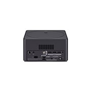 LG Maailman ensimmäinen 77 tuuman True Wireless LG OLED evo AI M4 -televisio 4K 144Hz videon- ja äänensiirrolla , Takaa otettu kuva Zero Connect Box -laitteesta, OLED77M49LA, thumbnail 9