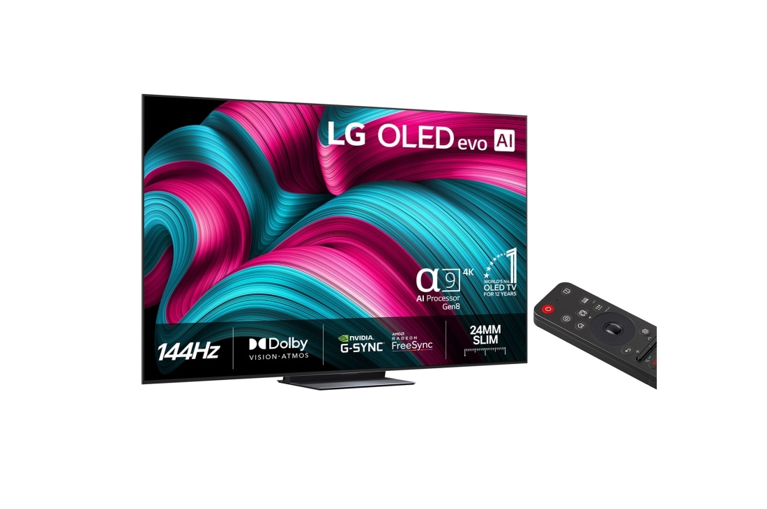LG 83'' OLED evo AI C5 4K Smart TV 2025, OLED83C54LA, thumbnail 2