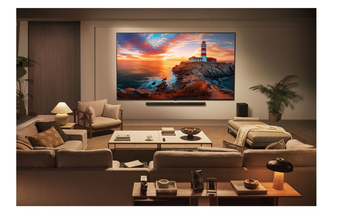 LG 75'' QNED evo MiniLED AI QNED85 4K Smart TV 2025, lifestyle, 75QNED85A6C, thumbnail 10