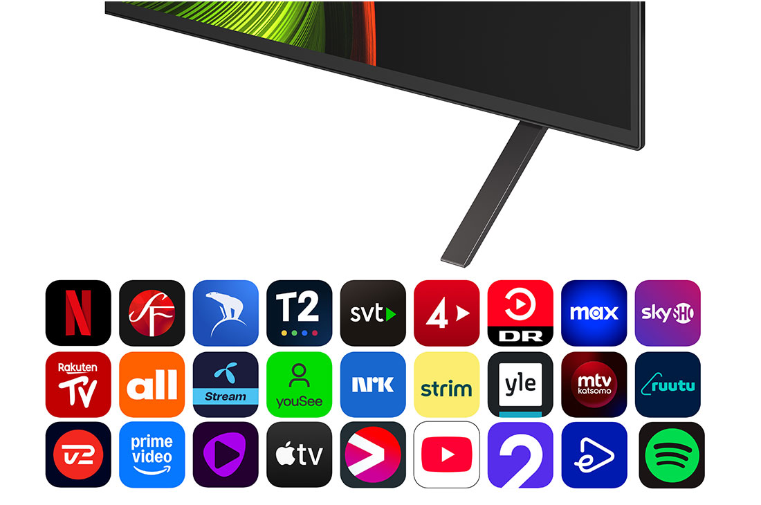 LG 55'' OLED AI B5 4K Smart TV 2025, alpha 8 AI Processor Gen2 -tekoälyprosessori loistaa violettina ja pinkkinä, ja siitä lähtee värikkäitä valopalloja. Otsikossa lukee, kuinka prosessori tuottaa 4K-laatua, upeita värejä ja kirkkautta. , OLED55B56LA, thumbnail 5