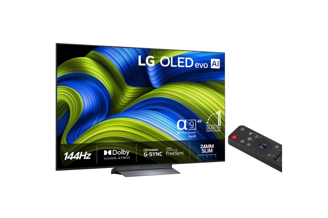 LG 77'' OLED evo AI C5 Pro 4K Smart TV 2025, right, OLED77C5ELB, thumbnail 2