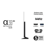 LG 77'' OLED evo AI C5 Pro 4K Smart TV 2025, lifestyle, OLED77C5ELB, thumbnail 3