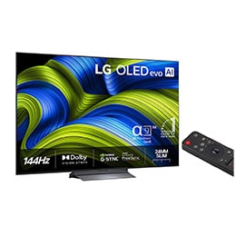 LG 65'' OLED evo AI C5 Pro 4K Smart TV 2025, Takaa otettu kuva LG OLED evo AI C5 4K -älytelevisiosta., OLED65C5ELB, thumbnail 2