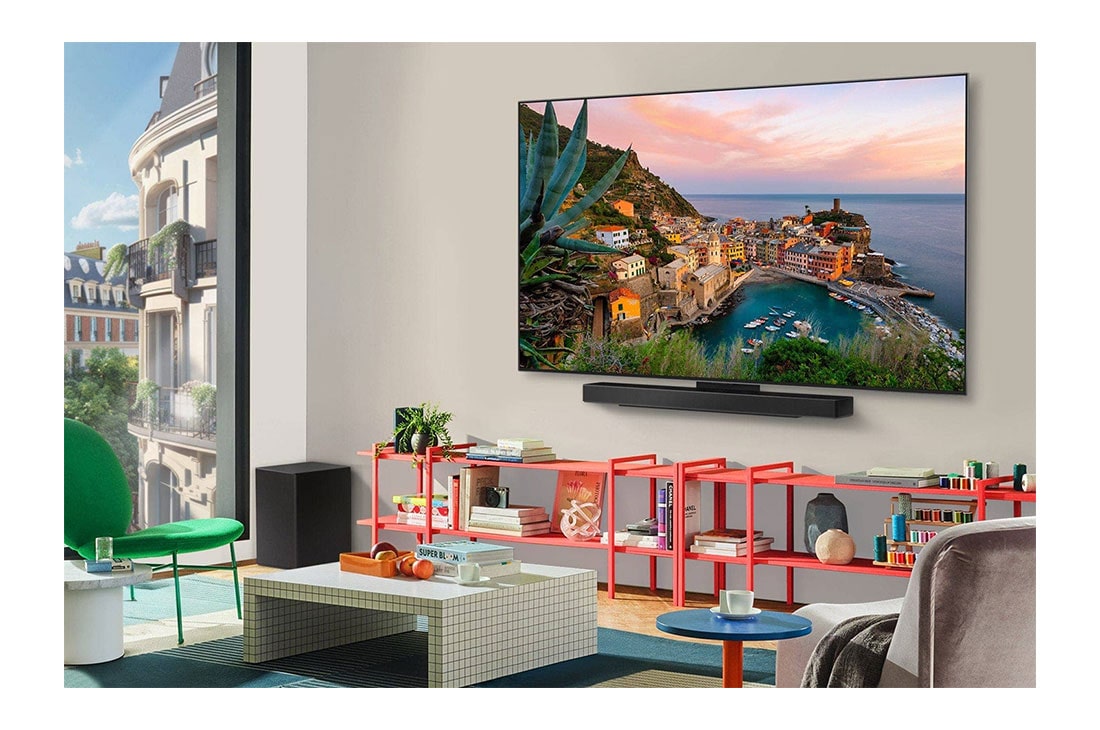 LG 55'' OLED evo AI C5 Pro 4K Smart TV 2025, LG AI Magic Remote, jossa AI-painike on korostettu. Sen ympärillä on erilaisia toimintoja, joihin käyttäjä saa pääsyn painikkeen avulla. AI Voice ID, AI Search, AI Chatbot, AI Concierge, AI Picture Wi, OLED55C5ELB, thumbnail 11