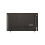 LG 42'' OLED evo AI C5 Pro 4K Smart TV 2025, Olohuone, jossa on seinälle asennettu LG OLED TV. Televisiossa näkyy vuoristomaisema tumman tähtitaivaan alla. Näkymä on jaettu kahtia, jotta näkyy, miten Perfect Black välittää tosia mustan tasoja ol, OLED42C5ELB, thumbnail 12