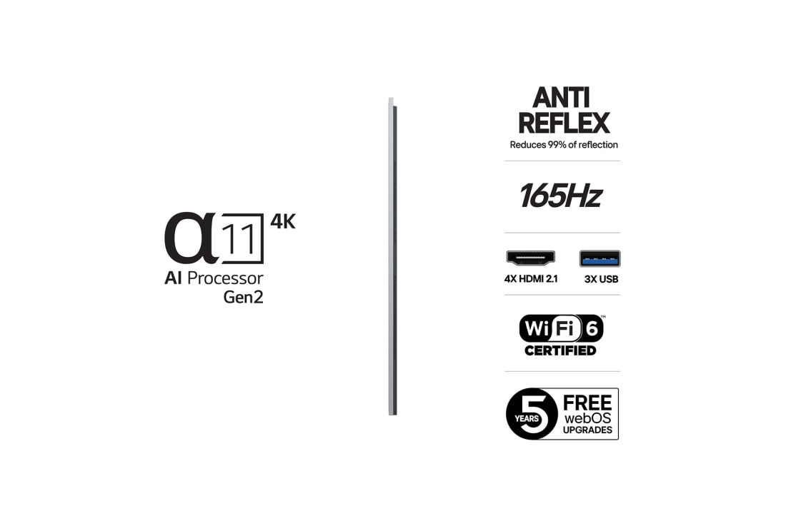 LG 65'' OLED evo AI G5 4K Smart TV 2025, Lifestyle image, OLED65G54LW, thumbnail 3