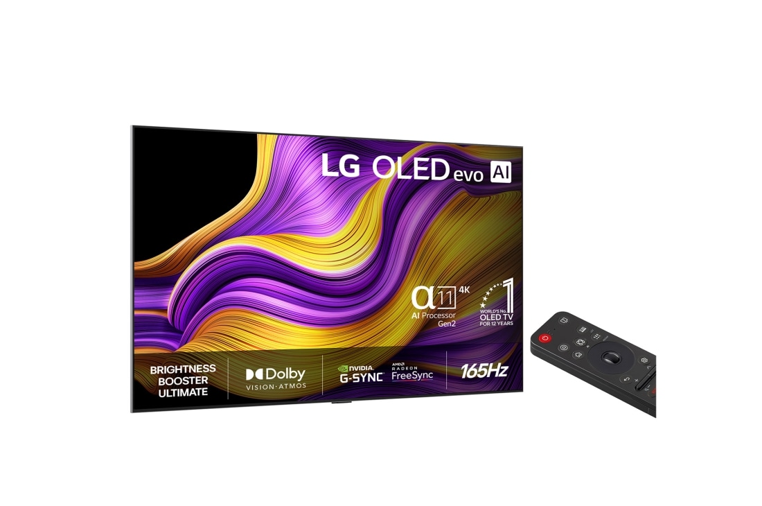 LG 77'' OLED evo AI G5 4K Smart TV 2025, right, OLED77G54LW, thumbnail 2