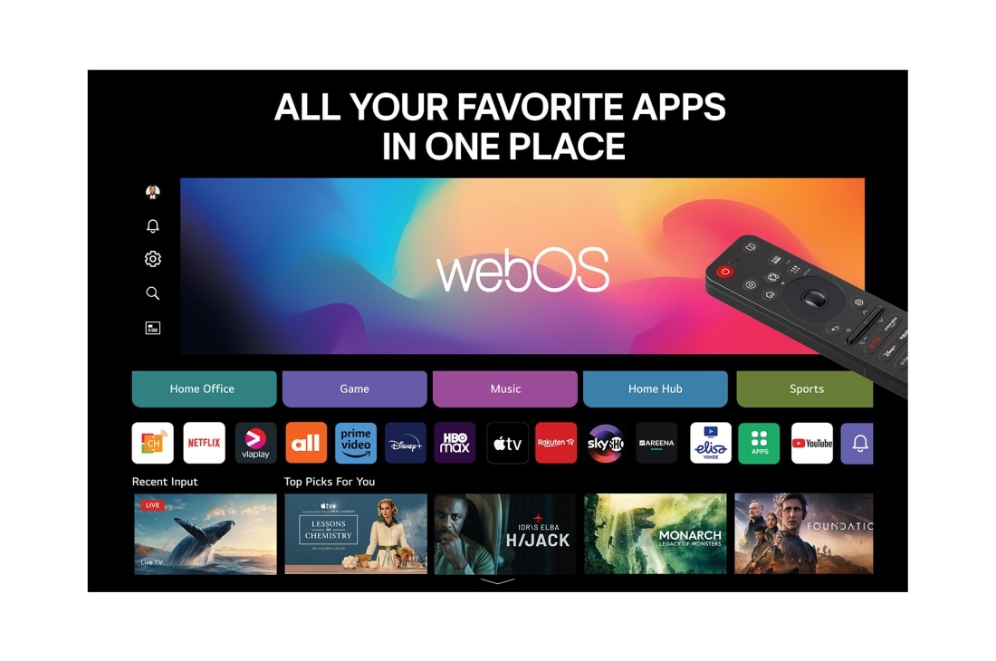 LG 77'' OLED evo AI G5 4K Smart TV 2025, lifestyle, OLED77G54LW, thumbnail 6