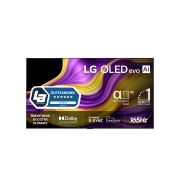 LG 77'' OLED evo AI G5 4K Smart TV 2025, front, OLED77G54LW, thumbnail 1