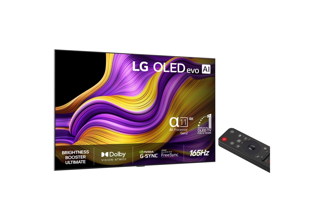 LG 83'' OLED evo AI G5 4K Smart TV 2025, right, OLED83G54LW, thumbnail 2