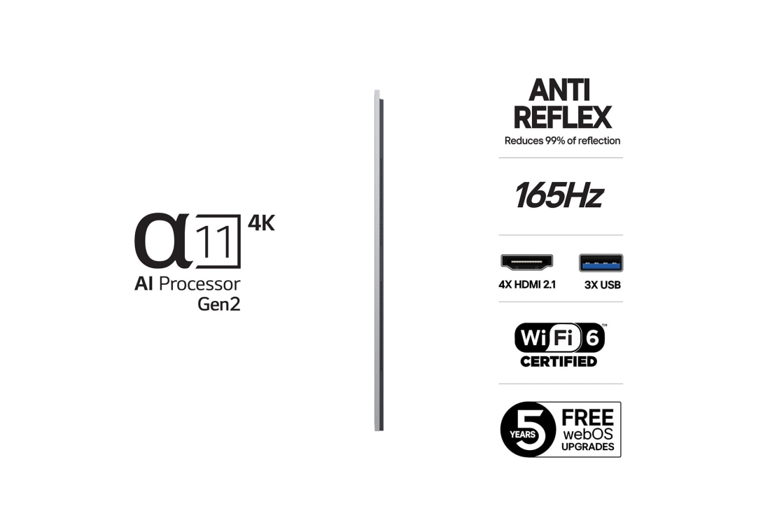 LG 83'' OLED evo AI G5 4K Smart TV 2025, lifestyle, OLED83G54LW, thumbnail 3