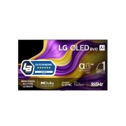 LG 83'' OLED evo AI G5 4K Smart TV 2025, front, OLED83G54LW, thumbnail 1