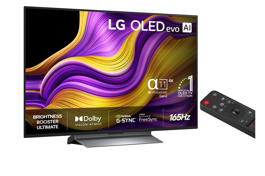 LG 48'' OLED evo AI G5 4K Smart TV 2025, Sivunäkymä, OLED48G56LS, thumbnail 2