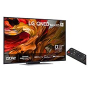 LG 55'' QNED MiniLED AI QNED87 4K Smart TV 2025, 55 tuuman LG QNED evo AI QNED87 4K -älytelevisio 2025, 55QNED87A6B, thumbnail 2
