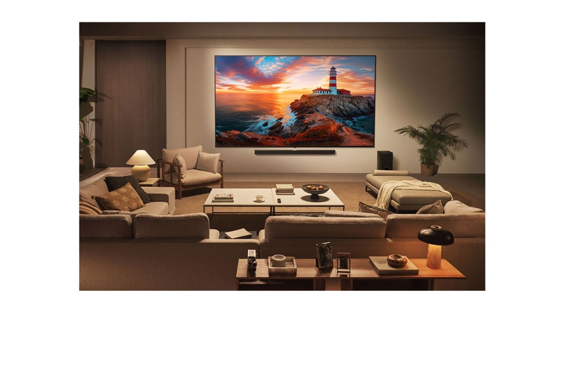 LG 55'' QNED MiniLED AI QNED87 4K Smart TV 2025, 55 tuuman LG QNED evo AI QNED87 4K -älytelevisio 2025, 55QNED87A6B, thumbnail 10