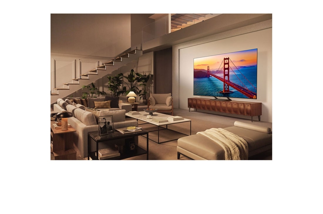 LG 55'' QNED MiniLED AI QNED87 4K Smart TV 2025, 55 tuuman LG QNED evo AI QNED87 4K -älytelevisio 2025, 55QNED87A6B, thumbnail 11