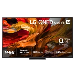 75 tuuman LG QNED evo AI QNED87 4K -älytelevisio 20252