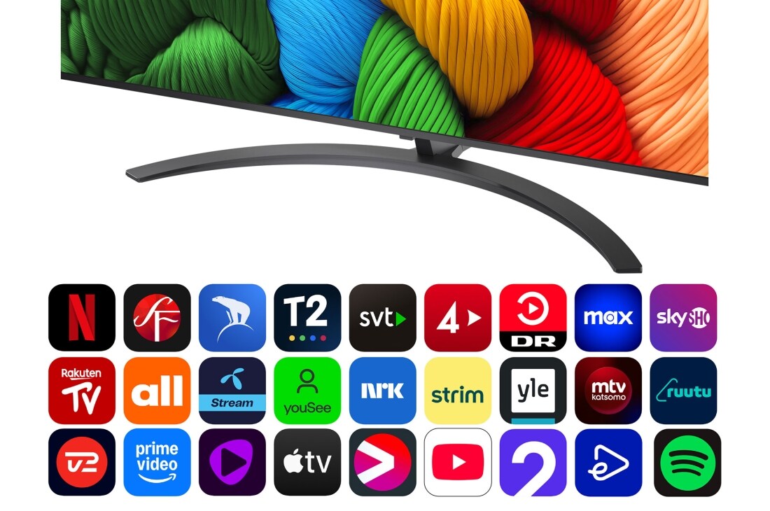 LG 75'' NanoCell AI NANO81 4K Smart TV 2025, 75NANO81A6A, thumbnail 4