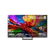 LG 55'' QNED MiniLED AI QNED93 4K Smart TV 2025, Front View, 55QNED93A6A, thumbnail 1