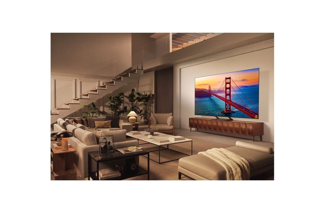 LG 65'' QNED MiniLED AI QNED93 4K Smart TV 2025, Lifestyle Image, 65QNED93A6A, thumbnail 14