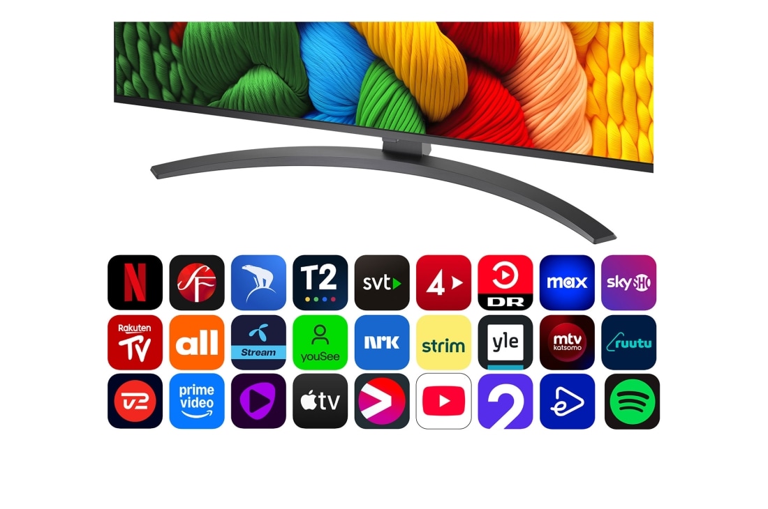 LG 55'' NanoCell AI NANO81 4K Smart TV 2025, 55NANO81A6A, thumbnail 4