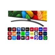 LG 55'' NanoCell AI NANO81 4K Smart TV 2025, 55NANO81A6A, thumbnail 4