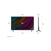 LG 50'' QNED AI QNED8E 4K Smart TV 2025, 50 tuuman LG QNED AI QNED8E 4K -älytelevisio 2025, 50QNED8EA6B, thumbnail 4