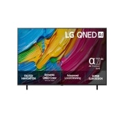 LG 65'' QNED AI QNED8E 4K Smart TV 2025, 65 tuuman LG QNED AI QNED8E 4K -älytelevisio 2025, 65QNED8EA6B, thumbnail 1