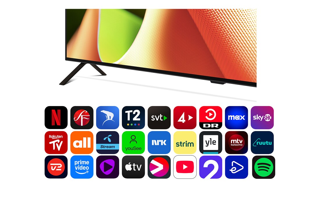 LG 77 tuuman LG OLED AI B4 4K Smart TV OLED77B4, OLED77B4ELA, thumbnail 4