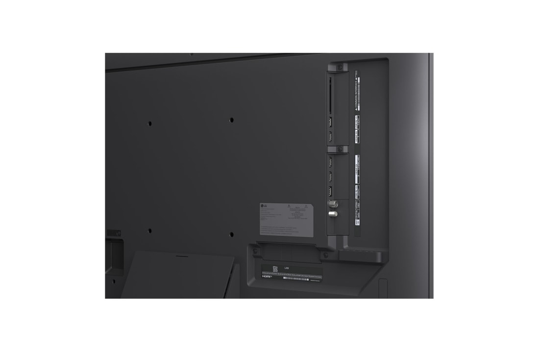 LG 43'' QNED AI QNED86 4K Smart TV 2025, back port, 43QNED86A6C, thumbnail 13