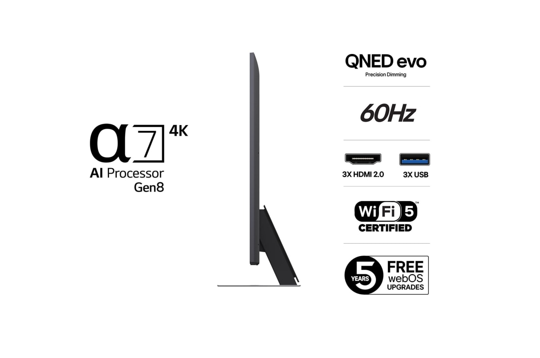 LG 50'' QNED AI QNED86 4K Smart TV 2025, lifestyle, 50QNED86A6C, thumbnail 3