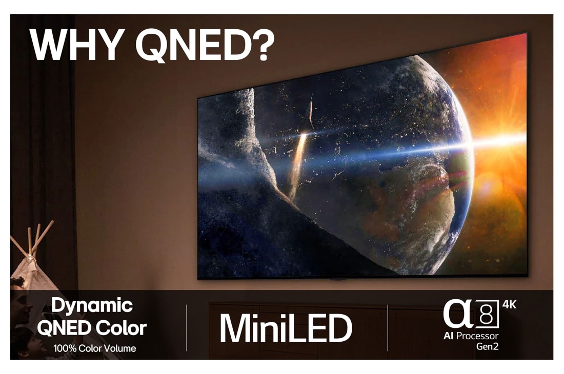 LG 50'' QNED AI QNED86 4K Smart TV 2025, lifestyle, 50QNED86A6C, thumbnail 8