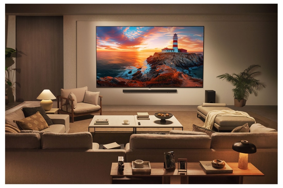 LG 55'' QNED MiniLED AI QNED86 4K Smart TV 2025, lifestyle, 55QNED86A6A, thumbnail 10