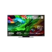 LG 55'' QNED MiniLED AI QNED86 4K Smart TV 2025, front, 55QNED86A6A, thumbnail 1