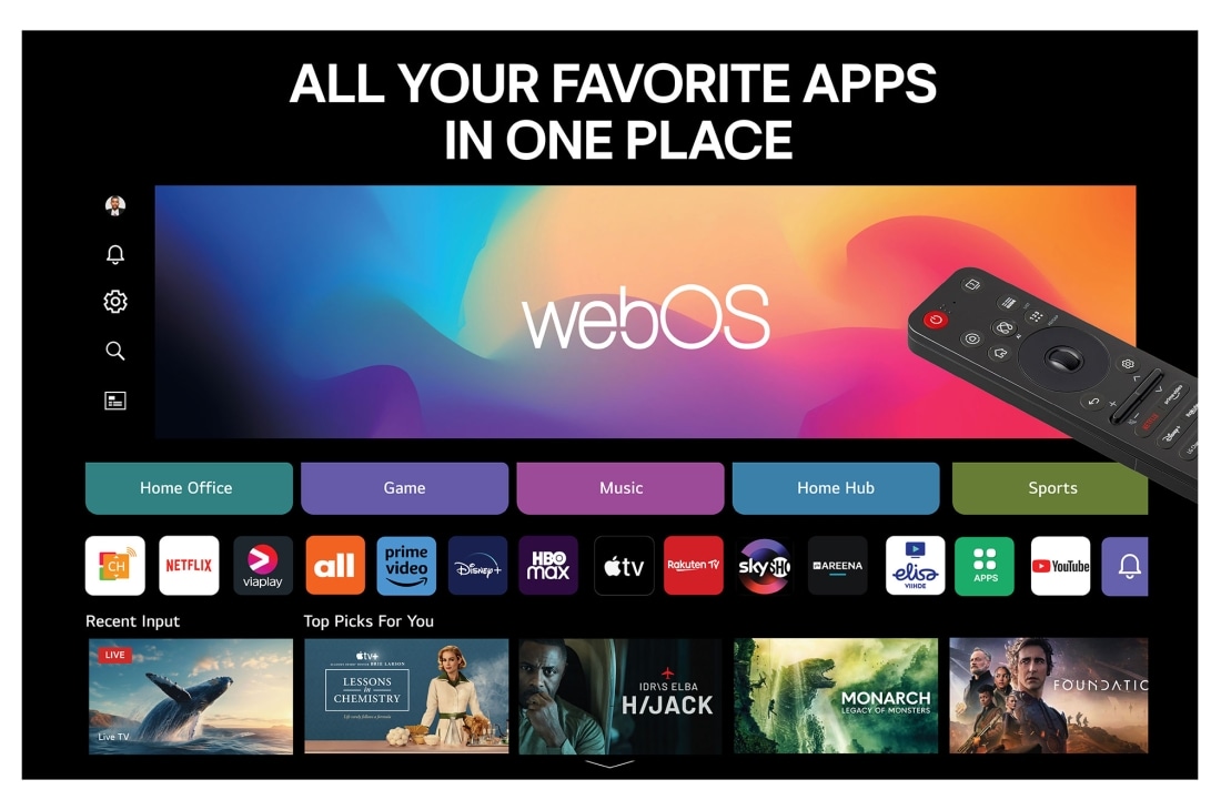 LG 65'' QNED MiniLED AI QNED86 4K Smart TV 2025, lifestyle, 65QNED86A6A, thumbnail 5