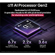 LG 55'' OLED evo AI G5 4K Smart TV 2025, alfa 11 AI-prosessorit Gen2, OLED55G56LS, thumbnail 7
