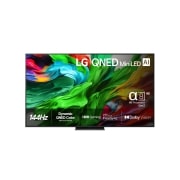 LG 75'' QNED MiniLED AI QNED86 4K Smart TV 2025, front, 75QNED86A6A, thumbnail 1