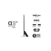 LG 75'' QNED MiniLED AI QNED86 4K Smart TV 2025, lifestyle, 75QNED86A6A, thumbnail 3