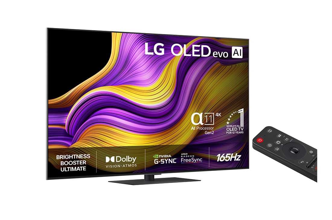 LG 65'' OLED evo AI G5 4K Smart TV 2025, Sivunäkymä, OLED65G56LS, thumbnail 2